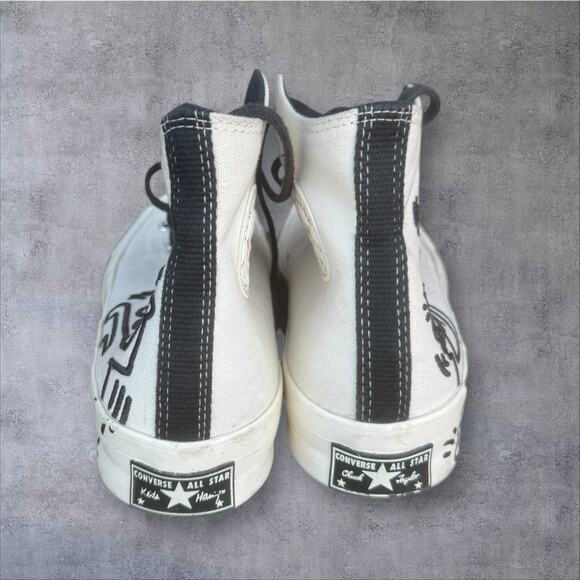 Keith Haring x Converse Chuck Taylor All Star 70 Hi Top White Sneaker Mens 10.5 - Picture 4 of 6